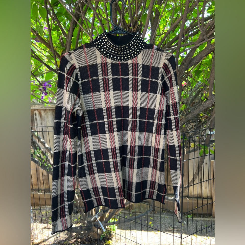 Belldini Mock-turtleneck Womens Sweater